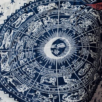 Astrologi Divination Tarot dug brætspil Klud Terninger Magic Dekoration Klud Konstellation Tæpper og Plaider