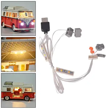 At samle LEGO-lampe LED-lys-kit til LEGO/lepin Skabe serien T1 camper vans kompatibel med 10220 og 21001 Toy