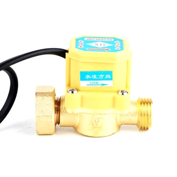 Automatisk Kontrol Tråd Tætningsring Praktiske Hjem Flow Switch Controller Sensor Vand Pumpe Kobber Pres Justerbar