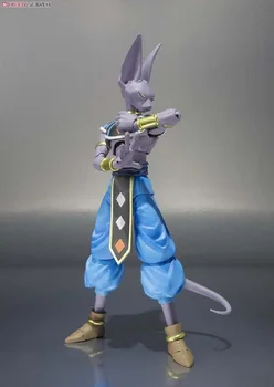 BANDAI S. H. Figuarts DRAGON BALL Oprindelige Beerus Action Collection Model Animationsfilm Toy Legetøj For Børn