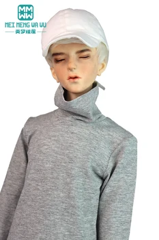 BJD Dukke tøj til 68-75 cm SD17 BJD Dreng Onkel Mode Candy Farve Rullekrave T-shirt Toy gave