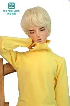 BJD Dukke tøj til 68-75 cm SD17 BJD Dreng Onkel Mode Candy Farve Rullekrave T-shirt Toy gave