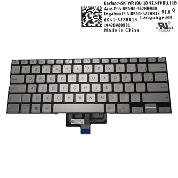 BR brasilianske baggrundsbelyst tastatur til Asus ZenBook 14 UX433 UX433FAC UX433FLC laptop tastaturer lager i brasilien 0KN1 5Z1BR13 5Z2BR13