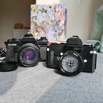 BZDA Mini Blokke Retro kamera Digital Kamera byggesten MOC Retro Indsamling af Legetøj, Klodser Til Børn, Drenge Legetøj Fødselsdag Gaver