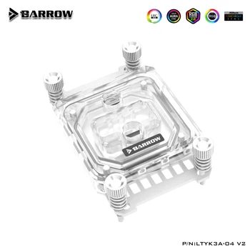 Barrow CPU Vand Blok For AM4 Platform jet type mikro-kanal akryl version Aurora LTYK3A-04 V2