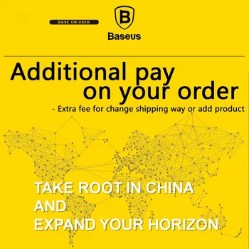 Baseus Yderligere betale på din ordre ( Brug for at ændre shipping måde / add product / ændre produkt )