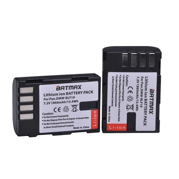 Batmax DMW-BLF19 DMW BLF19 BLF19 BLF19E BLF19e DMW-BLF19PP Batteri til Panasonic Lumix GH3 GH4 GH5