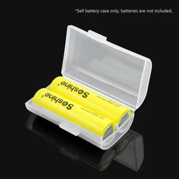 Batteriet Holder Opbevaring Tilfælde, Dæksel til 2x 4x 8x AA AAA-Batteri Tilfælde Beholder Organizer Boks Tilfældet med Klip
