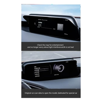 Bil Center Konsol Navigation-Skærmen Parasol Dække Tilbehør til Mazda CX CX30-30 2019 2020 2021