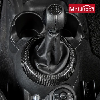 Bil Gear Panel Dekoration Cover Carbon Fiber Indvendigt Tilbehør Til BMW MINI COOPER S JCW F54 F55 F56 F57 F60 Bil Styling