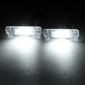 Bil Led Lys 2stk Xenon Hvide LED Nummerplade Lys For Mercedes-Benz AMG ML GL R-Klasse W164 W251