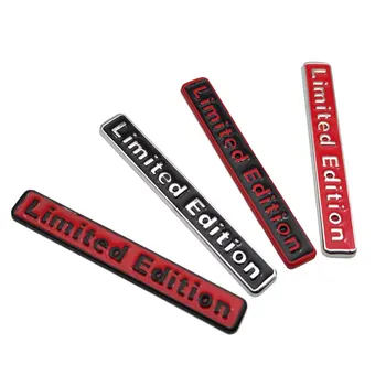 Bil Mærkat Metal 3D-Limited Edition Logo Emblem Premium Auto Badge Side Fender Bageste Bagagerummet Decal