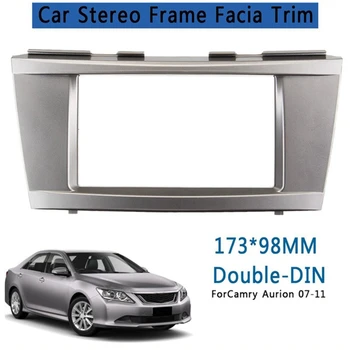 Bil Stereo Radio, DVD-Audio Panel Mount Fascia Kit for Toyota Camry Aurion 2007-2011 DVD-Genmontering Ramme Dash Kit