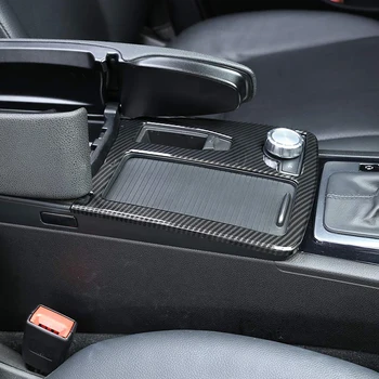 Bil Styling Carbon fiber Mms Håndstøtte Panel Dækker For Mercedes Benz W204 C-Klasse W212 E Klasse Hurtig levering Dropshipping