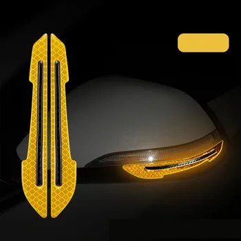 Bil bakspejl Reflekterende Klistermærker til Citroen C2 C3 C4 C5 C4L DS3 DS4 DS5 DS6