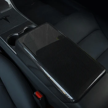 Bilen Bil Central Kontrol Armlæn Dæksel Armlæn Dække for Tesla Model 3 og Model Y