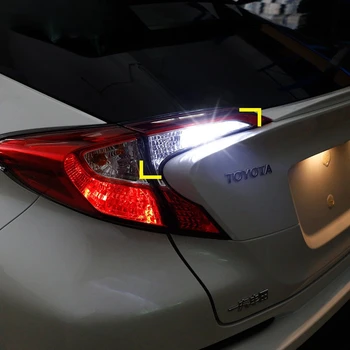Bilen vende lys LED FOR TOYOTA CH-R Vende ekstra lys LED-baglygter, nummerplade-lys CHR lys modificeret LED