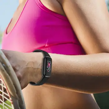 Blød Silikone Håndledsrem For Fitbit Luxe Band Smart Ur Tilbehør Til Fitbit Luxe Smart Armbånd Rem Udskiftning Af Bånd