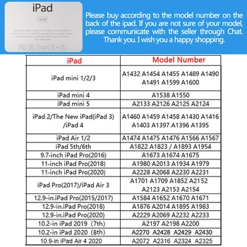 Brugerdefineret Navn til iPad air 2 tilfælde Pro 11 2020 Med Blyant Indehaveren 10.2 8 7 Funda Personlig Til iPad Luft 4 Tilfælde Mini 5 Cover