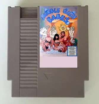 Bubble Bath Babes(Kun for Voksne) Spil Patron til NES/FC-Konsol