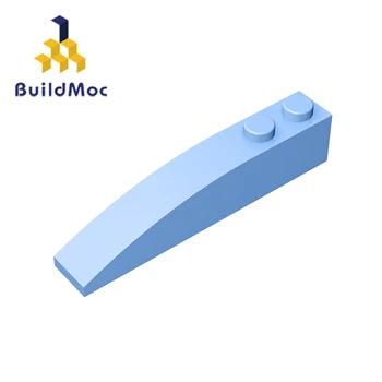 BuildMOC Kompatibel Samler Partikler 41762 Hældning Buede 6x1Building Blokke Dele Pædagogiske high-tech Dele Legetøj