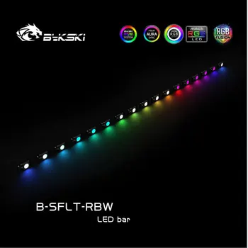 Bykski 5V 3pin A-RGB Non-vandtæt Bløde Strimler / LED lysbånd brug for CPU-GPU-Blok /Pumpe /vandveje board Udskiftning af D-RGB
