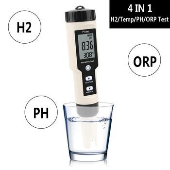 Bærbare Opløst Brint H2 Meter Hydrogen Ion Koncentration vandkvalitet Test Pen Digital PH ORP Tester For Drikkevand