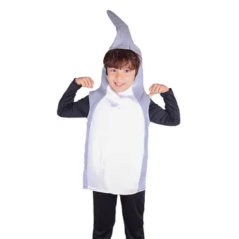 Børne Tegneserie Dyr, Fisk Dolphin Kostumer Dreng Pige Party Rolle Spil Dress Up Passer Til Halloween Cosplay Kostume Barn Buksedragt Outfit