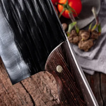 CHUN Køkken Filetering Madlavning Cleaver Knive Kinesiske Traditionelle Håndlavede Udskæring Af Rustfrit Stål Skarp Barberkniv Pålægsmaskine Kniv