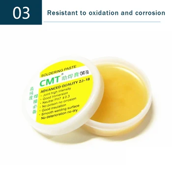 CMT-50g Colophonium Flux loddepasta Svejsning Lodning Tin Creme Fedt Indsætte Flux for PCB BGA PGA SMD-Reparation loddepasta