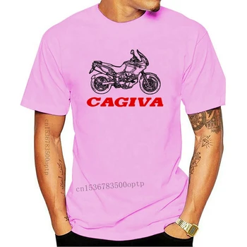 Cagiva Essentials Mænds Løs-fit Short sleeve Crewneck T-shirts, Tee