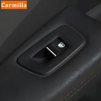 Carmilla 7Pcs/Sæt ABS-Krom Interiør Bil Windows Løfter Panel Dækker Trim Mærkat for Fiat 500X 500 X - 2021 Tilbehør