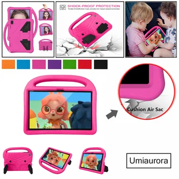 Cartoon Kids EVA Sagen For Huawei MediaPad M5 Lite 8.0 T3 9.6 T5 10 10.1 Tablet, Cover til MATEPAD T8 8.0 Kobe2-L09/W09 T10 T10S