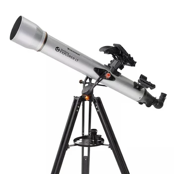 Celestron StarSense Explorer LT80AZ Refractor med Smartphone-Adapter App-Enabled 80mm f/11 Astronomisk Teleskop