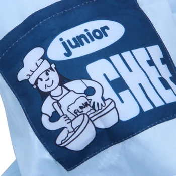 Childs Børn Chef Hat Forklæde Madlavning Bagning Dreng Pige Kokke Junior Gave
