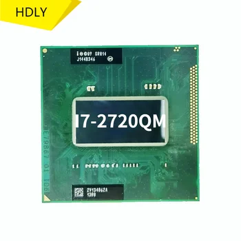 Core I7-2720QM SR014 Processor i7 2720QM notebook Bærbar CPU Socket G2 rPGA988B Egnet til HM65 75 76 77 chipset bærbar