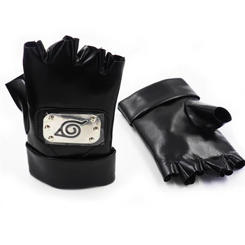 Cosplay Kakashi Ninja Mode Handsker, Maske Talisman Hovedbøjle Animationsfilm Tilbehør Våben Kunai Notebook Rekvisitter Toy Blå Maskes Gave