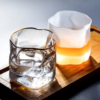 Cup Wind Hjem Glas Kreative Glas Morgenmad, Mælk, Juice Glas Whisky Glas Øl, Glas-Shot Glas Skudt Briller 2 stk