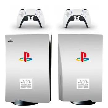 Custom Design PS5 Standard Disc Hud Decal Sticker Cover til PlayStation 5 Konsol og 2 Controllere PS5 Disk Skin Sticker Vinyl