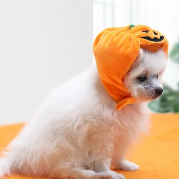 Cute Pet Halloween Dress Up Græskar Hat Billige Pet Tilbehør Caps For Hunde Hatte Kæledyr Sjove Kostume Til Cosplay Hund Hat