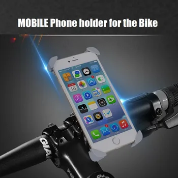 Cykel Telefon Holder Til iPhone Samsung Xiaomi Motorcykel mobilholder Cykelstyr Mobiltelefon Klip Stå GPS-Monteringsrammen
