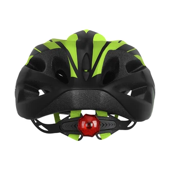 Cykelhjelm Med Hale Lys, Skygger Mountain Road Bike Åndbar Ultra-Light-Sikkerhed Hat for Mænd Og Kvinder Riding Udstyr