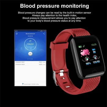 D13 Smart Ur Blodtryk Fitness Tracker Armbånd Smart Band Vandtæt Sport Smartwatch til Android, IOS ure til kvinder