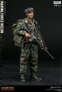 DAMTOYS 1/12 PES009 WF2019 Begrænset Marine Force Recon I Vietnam OS Mandlige Soldater Action Figur Drenge Gave Samling
