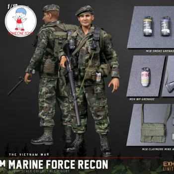 DAMTOYS 1/12 PES009 WF2019 Begrænset Marine Force Recon I Vietnam OS Mandlige Soldater Action Figur Drenge Gave Samling