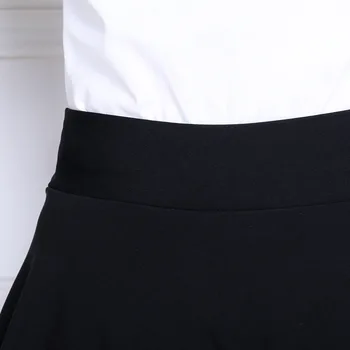 Dame Sommer Nederdele koreanske Tutu nederdel Saia Faldas Sexet Sort Jupe Femme Pige Skole Skater Plisseret Mesh Saias Mini Nederdel