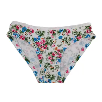 Damer' sexede trusser underwear floral print trusser til kvinder trusser low-rise talje slankende shapewear tanga trusse lingeri
