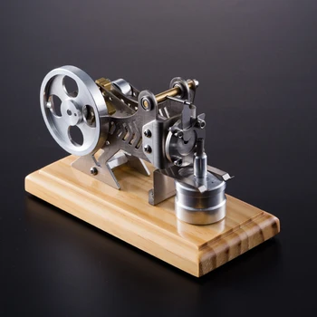 Damp Kraft Varme Luft Stirling-Motor Mini Model Lab Metal Konstruktion