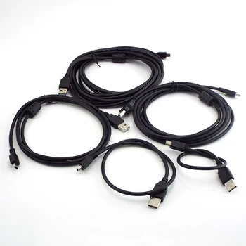 Data Opladning Kabel Ledning Adapter USB 2.0-A han til Mini T-port-5pin Mini USB Oplader Adapter Stik 0.3 m/0,5 m/1m/3m/5m