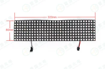 Dc 5 v WS2812B RGB Fleksible Pixel Led-Modul Panel 8x8 16x16 8x32 Matrix Skærm WS2811 WS2812 IC Individuelt Adresserbar Lys